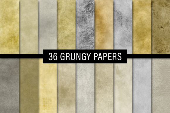 Grungy Papers: A Textured Design Asset for Moody, Authentic Projects