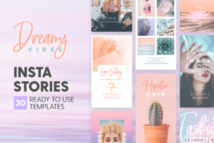 Instagram Stories - Dreamy Vibes Ed. for Web Elements & Digital Sellers