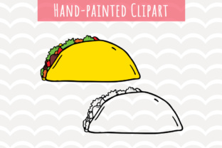 Taco Clip Art for Crafts and Small Business Branding