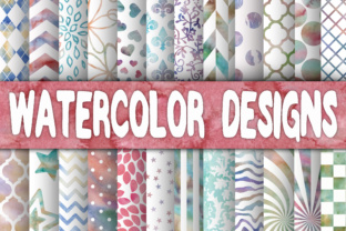 Watercolor Designs Digital Paper Textures: A Versatile Background for Creative Branding