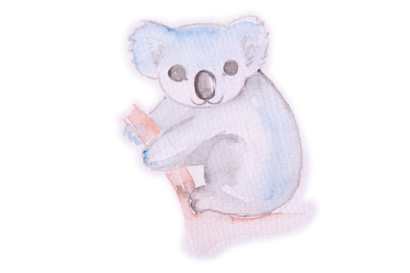 Watercolor Koala and Animals