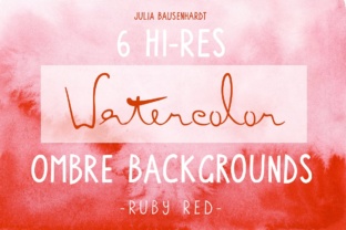 Watercolor Ombre Backgrounds Red: A Versatile Design for Crafters