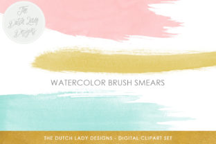Watercolor Paint Brush Strokes Clipart ā A Versatile Embroidery Background