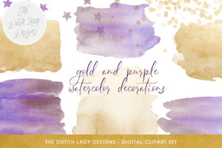 Watercolor Smears Confetti Clipart for Crafts and Creative Websites