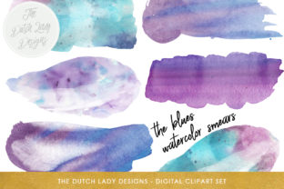 Watercolor Smears the Blues – A Beautiful Background for Cricut and Handmade Projects