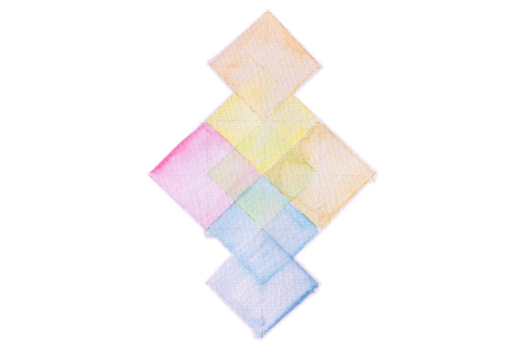 Watercolor Squares and Designs Amp